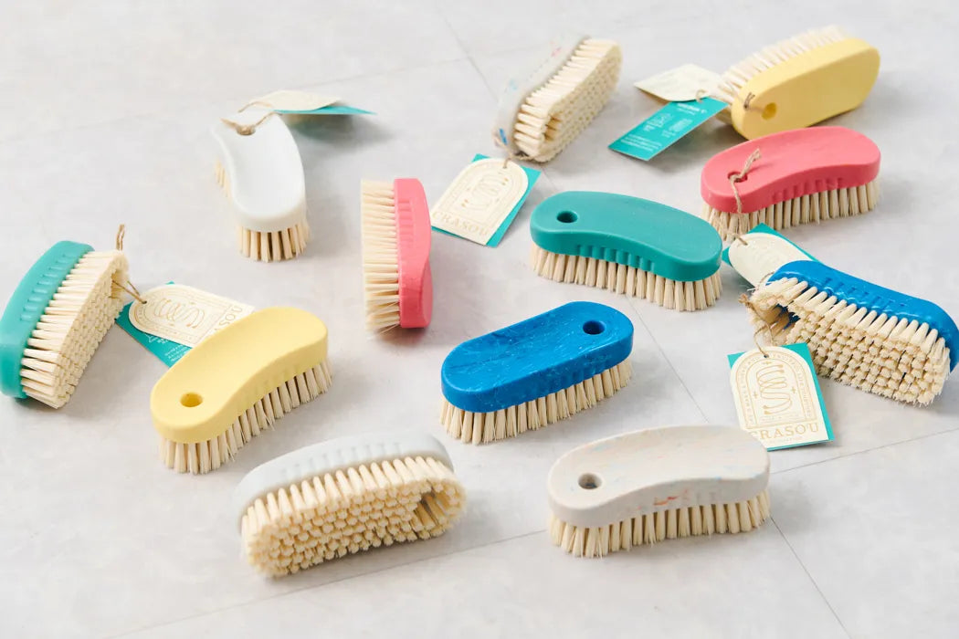 Recycled PP 刷具系列｜硬毛清潔刷（CRASOU）